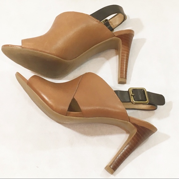 Franco Sarto Shoes - Franco Sarto Tan Heels Sandals